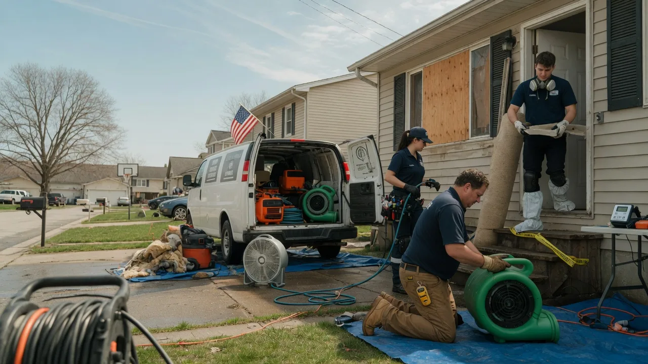Water Damage Restoration in Eckley, CO near me